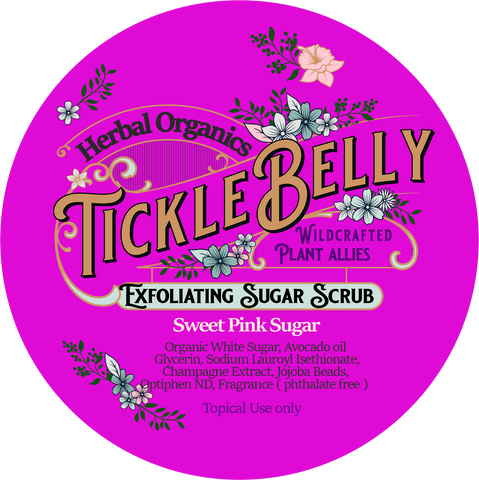 SWEET PINK SUGAR EXFOLIATING FOAMING SUGAR Whipped Soap Scrub