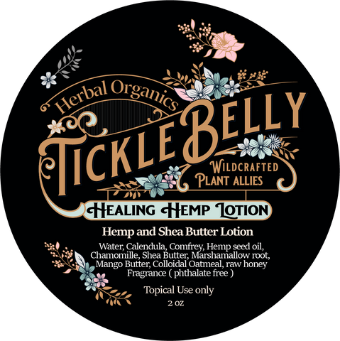 Organic Healing Hemp and Shea Butter Lotion, Moisturizing Lotion, Healing lotion