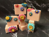 Flowers & Butterflies Artisan Soap