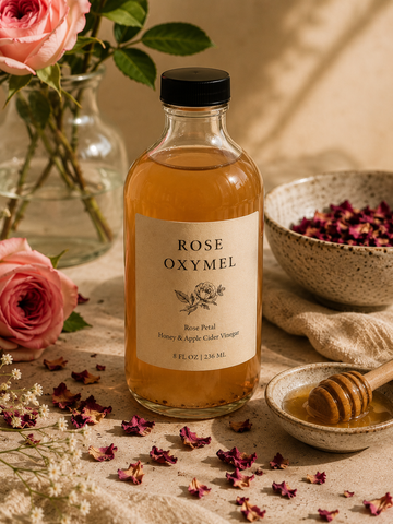 Wild Rose Oxymel