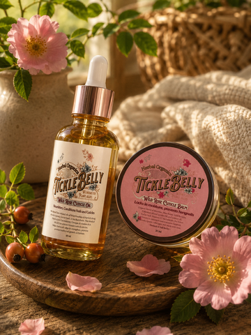 Wild Nootka Rose Cuticle Oil or Balm